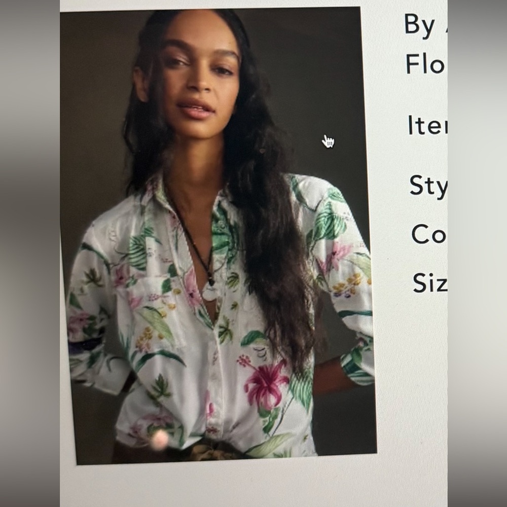 Anthropologie blouse